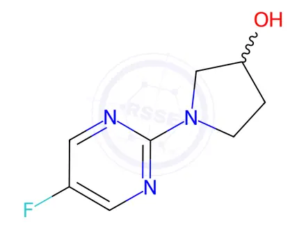 Chemical structure of 1-(5-Fluoropyrimidin-2-yl)pyrrolidin-3-ol