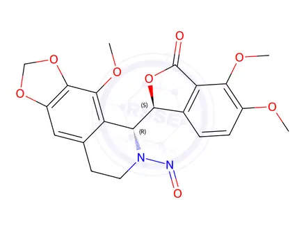 Chemical structure of Noscapine impurity 1