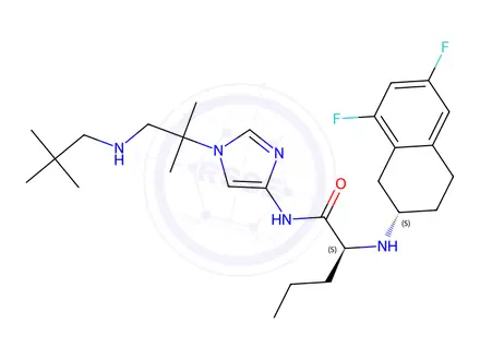 Chemical structure of Nirogacestat