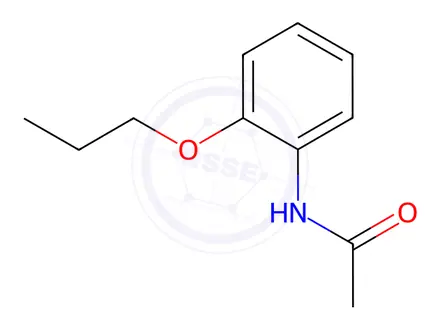 Chemical structure of N-(2-propoxyphenyl)acetamide