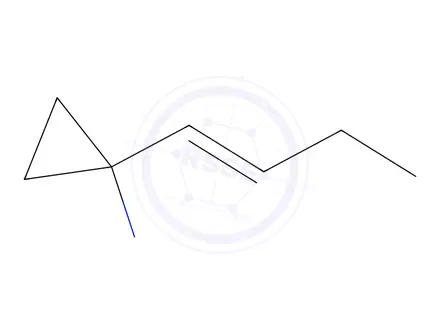 Chemical structure of (E)-1-(But-1-enyl)cyclopropanamine
