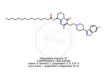 Chemical structure of Paliperidone Impurity 37