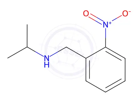 Chemical structure of n-(2-Nitrobenzyl)propan-2-amine