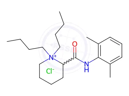 Chemical structure of Bupivacaine Impurity 8