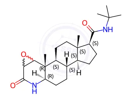 Chemical structure of Finasteride Impurity 74