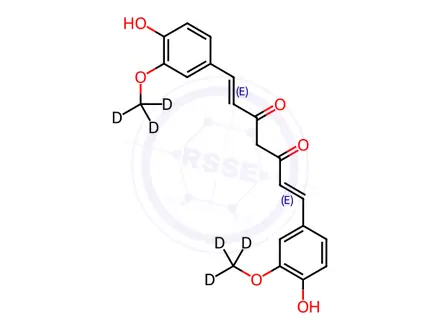 Chemical structure of Curcumin Impurity 11