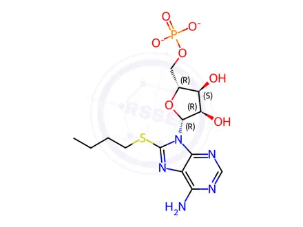Chemical structure of Inosine Impurity 45