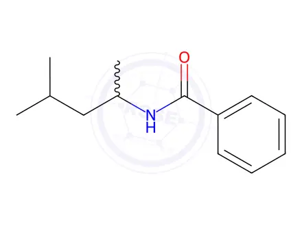 Chemical structure of n-(4-Methylpentan-2-yl)benzamide