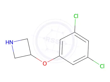 Chemical structure of 3-(3,5-Dichlorophenoxy)azetidine