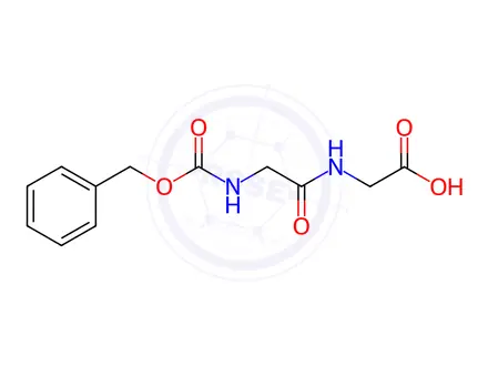 Chemical structure of N-[(Benzyloxy)Carbonyl]Glycylglycine