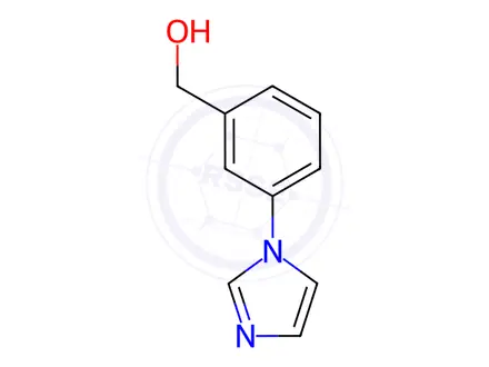 Chemical structure of 3-(1H-Imidazol-1-yl)benzyl alcohol