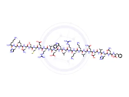 Chemical structure of (13-34)-Teriparatide
