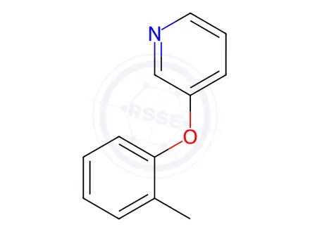 Chemical structure of 3-(o-Tolyloxy)pyridine