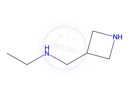 Chemical structure of (azetidin-3-ylmethyl)(ethyl)amine