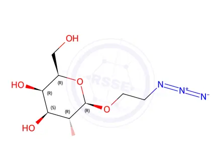 Chemical structure of 2-azidoethyl β-D-galac-topyranoside