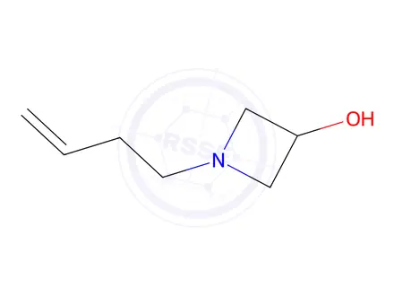 Chemical structure of 1-(But-3-en-1-yl)azetidin-3-ol
