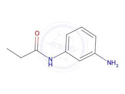 Chemical structure of N-(3-Aminophenyl)propanamide