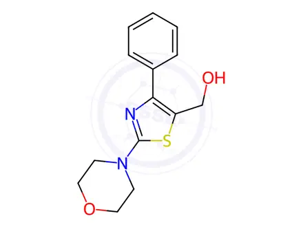 Chemical structure of (2-Morpholin-4-yl-4-phenyl-1,3-thiazol-5-yl)methanol