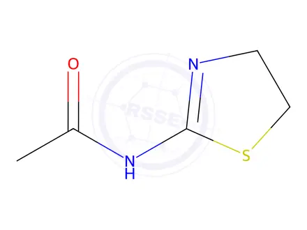 Chemical structure of n-(4,5-Dihydro-1,3-thiazol-2-yl)acetamide