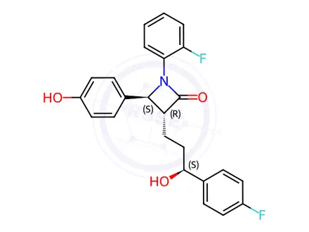 Chemical structure of Ezetimibe Impurity 284