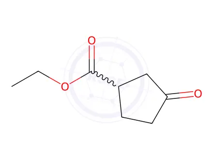 Chemical structure of Ethyl 3-oxocyclopentanecarboxylate
