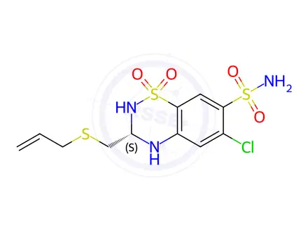 Chemical structure of Althiazide Impurity 4