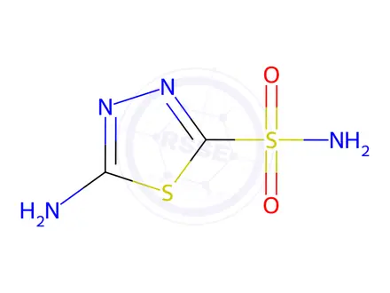Chemical structure of Acetazolamide EP Impurity D (Acetazolamide USP Related Compound D)
