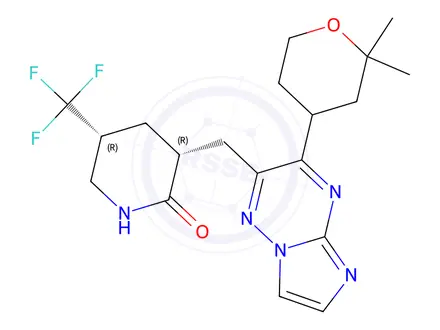 Chemical structure of Vildagliptin Amino Adamantane Impurity