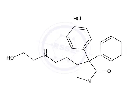 Chemical structure of Doxapram EP Impurity B HCl