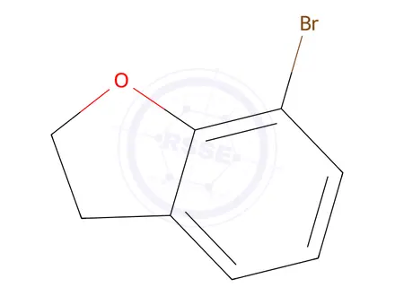Chemical structure of 7-Bromo-2,3-dihydrobenzofuran