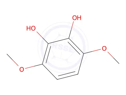 Chemical structure of 3,6-Dimethoxybenzene-1,2-diol