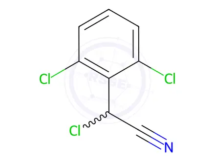 Chemical structure of 2-Chloro-2-(2,6-dichlorophenyl)acetonitrile