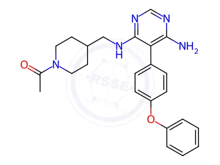 Chemical structure of Evobrutinib Impurity 22