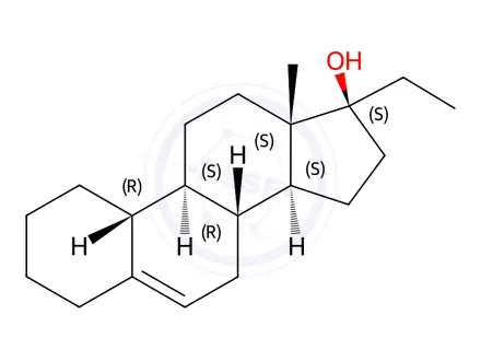 Chemical structure of Allylestrenol Impurity 32