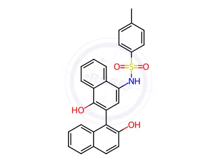 Chemical structure of TTI 101 Impurity 24