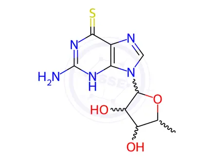 Chemical structure of Ateganosine Impurity 32