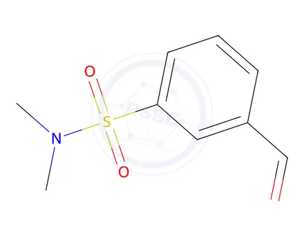 Chemical structure of 3-formyl-n,n-dimethylbenzenesulfonamide
