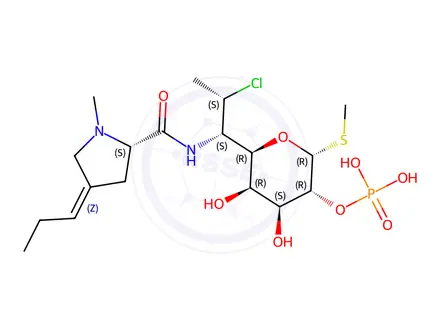 Chemical structure of Clindamycin phosphate EP Impurity J