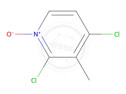 Chemical structure of 2,4-Dichloro-3-methylpyridine 1-oxide