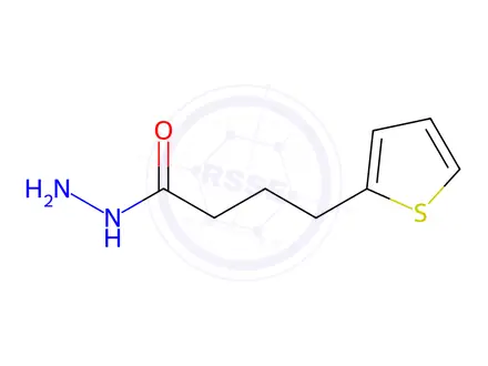 Chemical structure of 4-(thiophen-2-yl)butanehydrazide