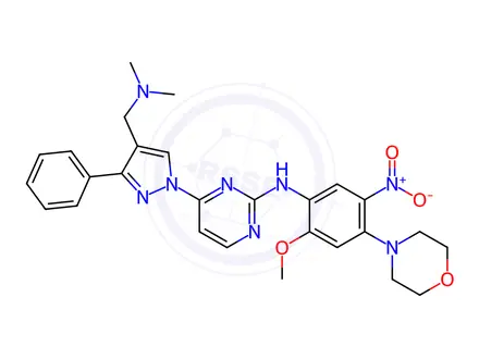 Chemical structure of Lazertinib Impurity 42