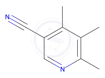 Chemical structure of 4,5,6-Trimethylpyridine-3-carbonitrile
