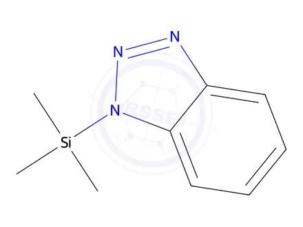 Chemical structure of 1-(TRIMETHYLSILYL)-1H-BENZOTRIAZOLE