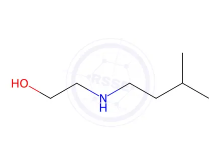 Chemical structure of 2-(ISOAMYLAMINO)ETHANOL