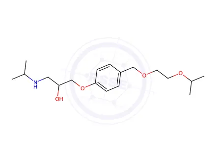 Chemical structure of Bisoprolol