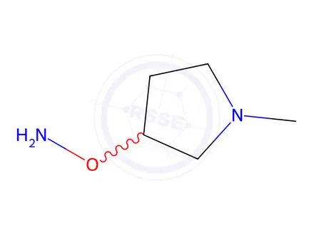 Chemical structure of O-(1-METHYLPYRROLIDIN-3-YL)HYDROXYLAMINE