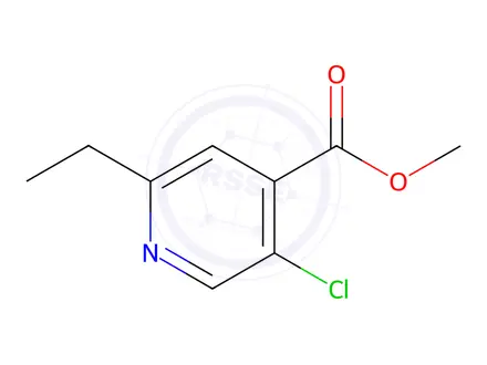 Chemical structure of Methyl 5-chloro-2-ethylisonicotinate