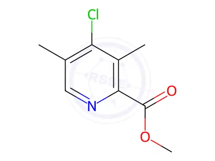 Chemical structure of Methyl 4-Chloro-3,5-dimethylpicolinate