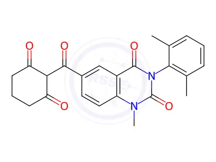 Chemical structure of Benquitrione