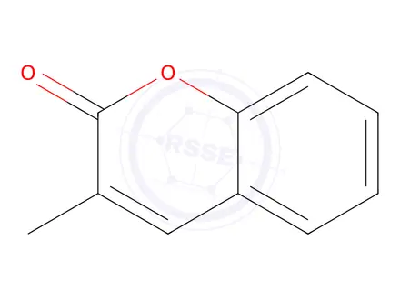 Chemical structure of 3-METHYL-CHROMEN-2-ONE